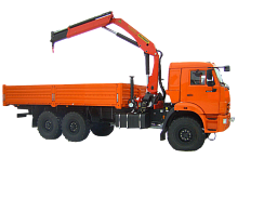 Бортовой КамАЗ с 43118 с манипулятором PALFINGER РК15500А