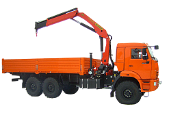 Бортовой КамАЗ с 43118 с манипулятором PALFINGER РК15500А