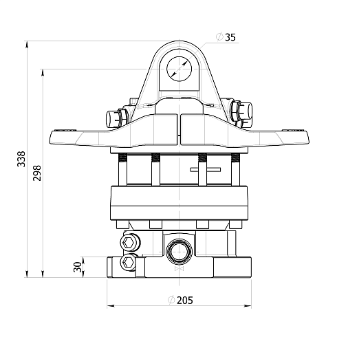 Ротатор FHR 6FD2