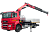 Бортовой КамАЗ 65207 с манипулятором PALFINGER PK13501 SLD