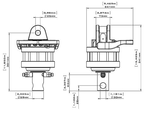 Ротатор CR 404S-W25A30