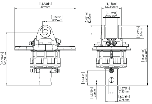 Ротатор CR 600-W35A35