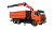 Самосвал на шасси КамАЗ 65115 с манипулятором PALFINGER PK 13501 SLD 