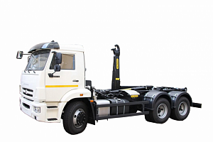 Крюковой погрузчик PALFINGER PH T15 на шасси КамАЗ 65115