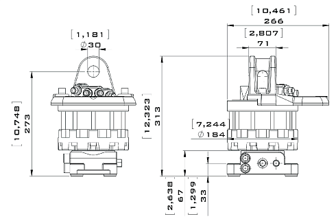 Ротатор CR 500-W30F173