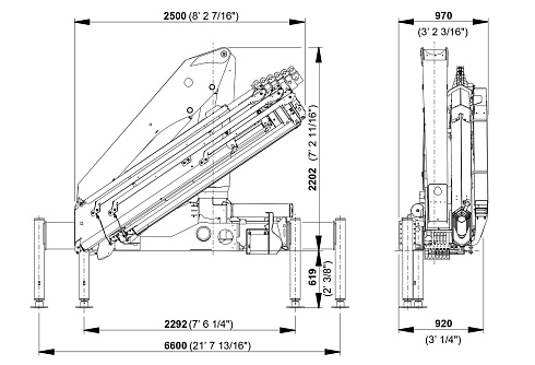 Бортовой КамАЗ с 43118 с манипулятором PALFINGER РК15500А