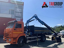 Бортовой КамАЗ 43253 с манипулятором ИМ77